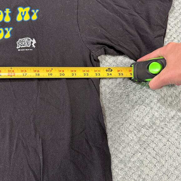 Vintage 1999 Austin Powers It's Just Not My Bag, Baby Promo Tshirt Black Mens XL - Picture 6 of 7